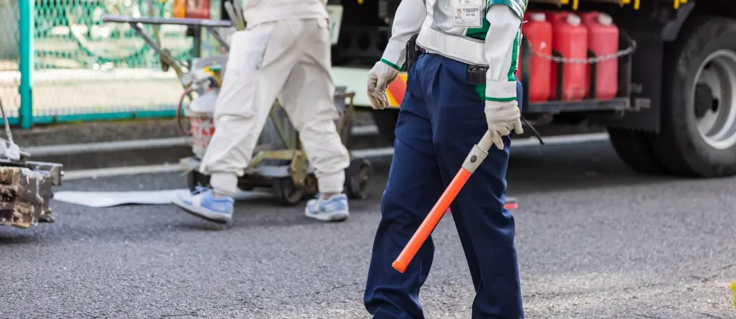 建設会社と連携しているため仕事量が安定